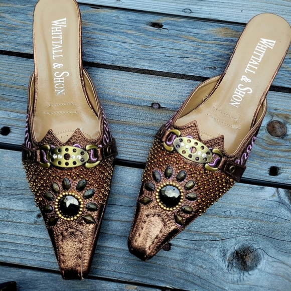 Whittall & Shon Western Style Mule - Picture 7 of 8